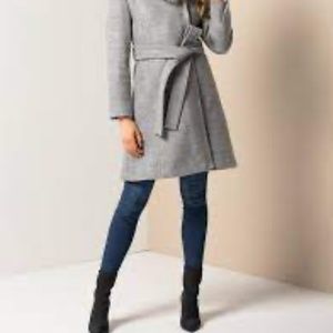 Ever new belted wrap coat